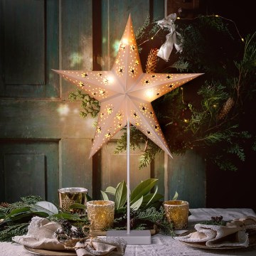 Brilagi - Božićna LED dekoracija LED/3xAA 66x45 cm zvezda