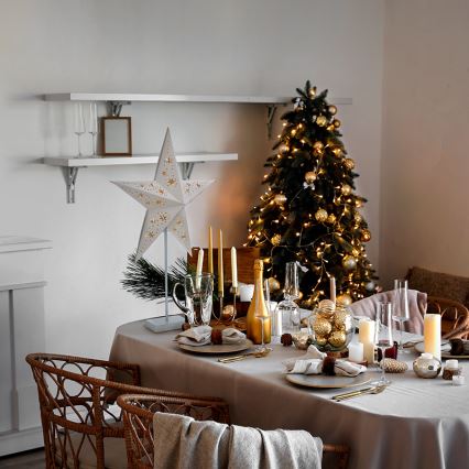 Brilagi - Božićna LED dekoracija LED/3xAA 66x45 cm zvezda