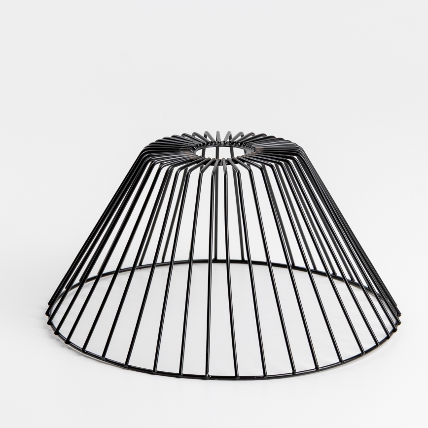 Brilagi - Crni LED luster na sajli CERIA WIRE 1xE27/40W/230V, prečnik 30 cm