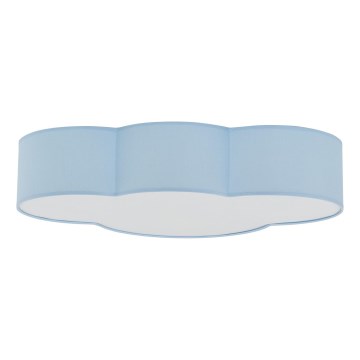 Brilagi - Dečije plafonsko svetlo NIMBUS, 4xE27/15W/230V, 46x63 cm, plavo