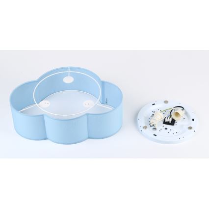 Brilagi - Dečije plafonsko svetlo NIMBUS MINI 2xE27/15W/230V 31x43 cm plava