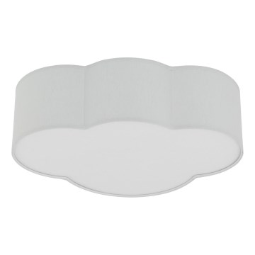 Brilagi - Dečije plafonsko svetlo NIMBUS MINI 2xE27/15W/230V 31x43 cm siva