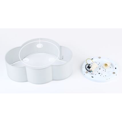 Brilagi - Dečije plafonsko svetlo NIMBUS MINI 2xE27/15W/230V 31x43 cm siva