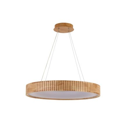 Brilagi - LED luster na sajli FALCON WOOD MODERN LED/40W/230V 3000/4000/6000K prečnik 60 cm drvo