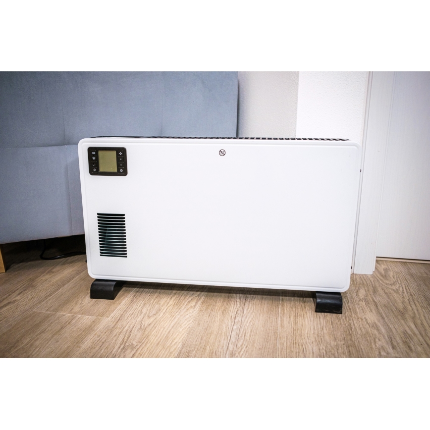BRILAGI - Električni grejač/konvektor 1000/1300/2300W LCD/tajmer/TURBO/termostat bela + daljinski upravljač