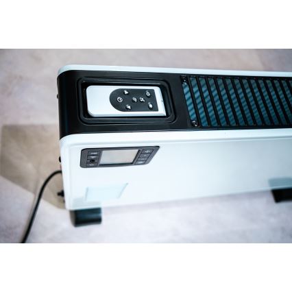 BRILAGI - Električni grejač/konvektor 1000/1300/2300W LCD/tajmer/TURBO/termostat bela + daljinski upravljač