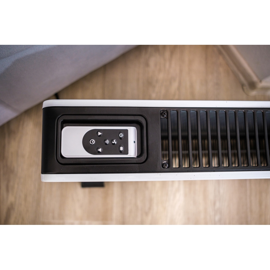 BRILAGI - Električni grejač/konvektor 1000/1300/2300W LCD/tajmer/TURBO/termostat bela + daljinski upravljač