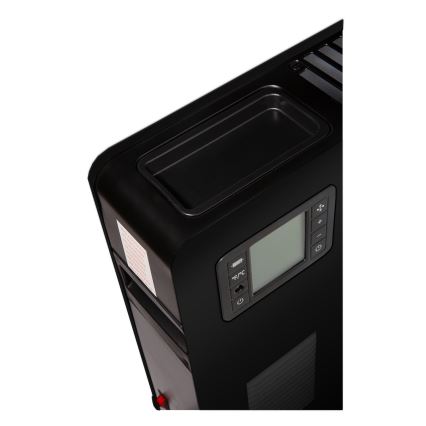 Brilagi - Električni konvektor/grejač 1000/1300/2300W LCD/tajmer/TURBO/termostat crni + daljinski upravljač