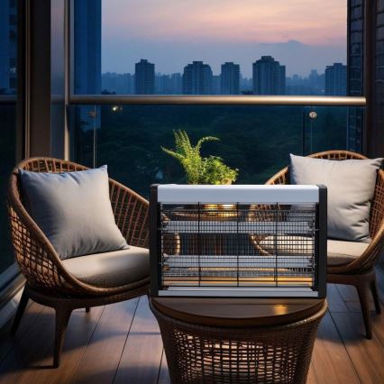 Brilagi - Električni lapač insekata 2xUV/10W/230V 60 m2