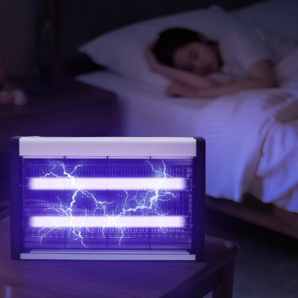 Brilagi - Električni lapač insekata 2xUV/10W/230V 60 m2