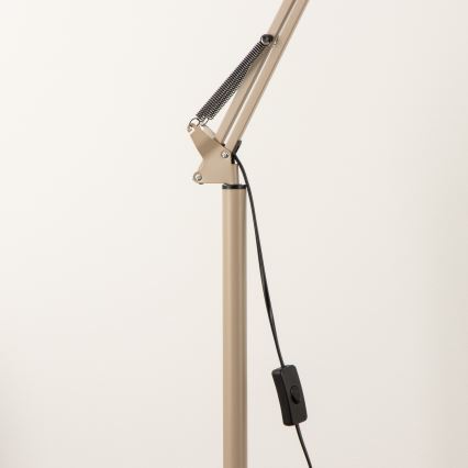 BRILAGI - Fleksibilna podna lampa TASKER 1xE27/60W/230V 184 cm bež