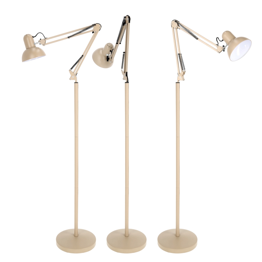 BRILAGI - Fleksibilna podna lampa TASKER 1xE27/60W/230V 184 cm bež