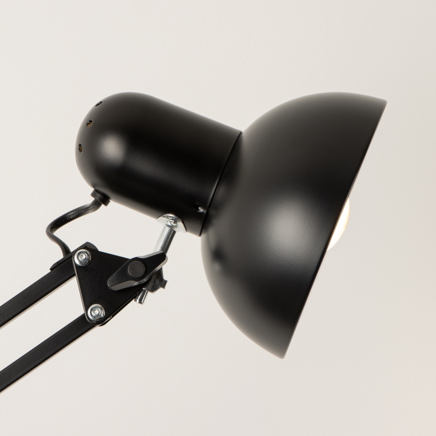 BRILAGI - Fleksibilna stojeća lampa TASKER 1xE27/60W/230V 184 cm crna