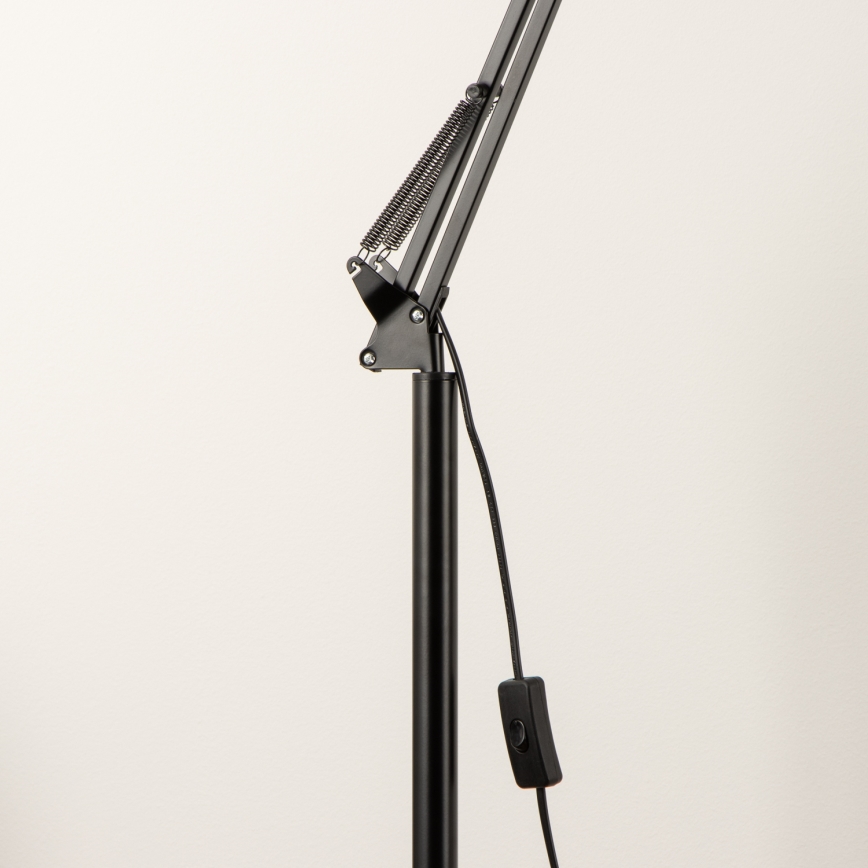 BRILAGI - Fleksibilna stojeća lampa TASKER 1xE27/60W/230V 184 cm crna