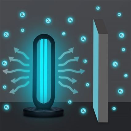 Brilagi - Germicidna UVC lampa za dezinfekciju 38W/230V + daljinski upravljač