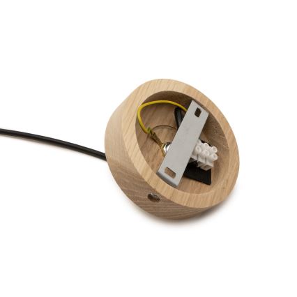 Brilagi - Kabl za napajanje PARTY 1xE27/60W/230V Ø 10 cm hrast