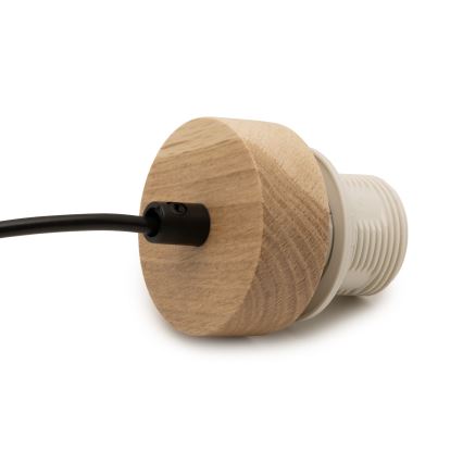 Brilagi - Kabl za napajanje PARTY 1xE27/60W/230V Ø 10 cm hrast
