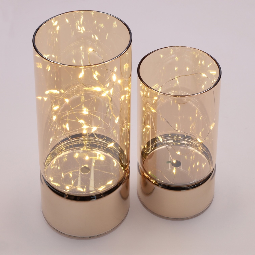 BRILAGI - Komplet 2x LED božićnih dekoracija LED/3xAA + 2xAA