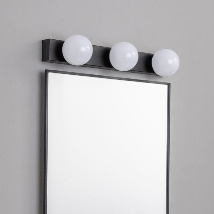 BRILAGI - Komplet 2x LED zidno svetlo za kupatilo HOLLYWOOD 3xLED/3W/230V 39 cm IP44 crna