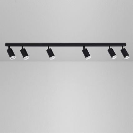 Brilagi - Kupatilska reflektorska svetiljka SELE 6xGU10/30W/230V IP44 crna