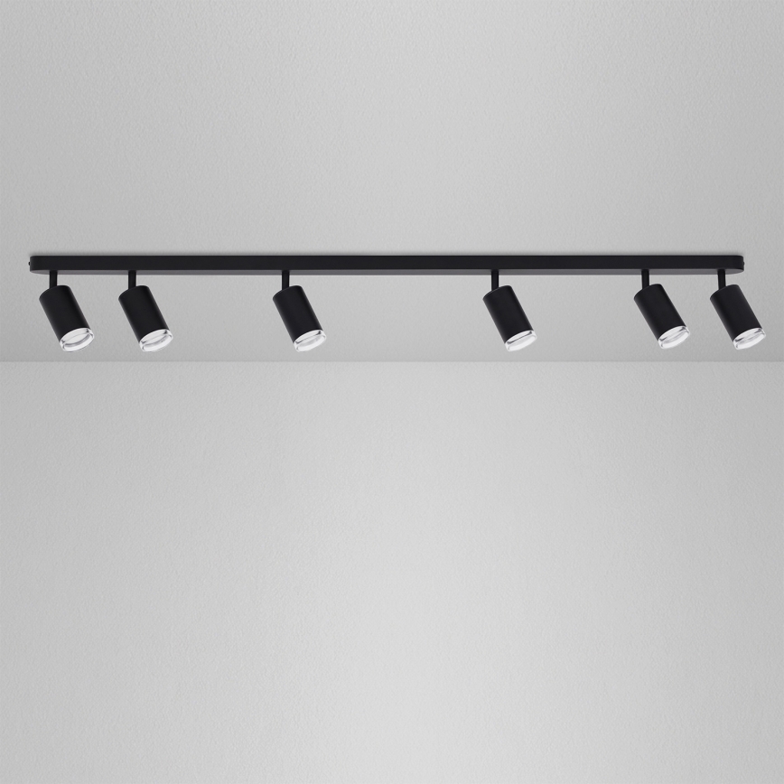 Brilagi - Kupatilska reflektorska svetiljka SELE 6xGU10/30W/230V IP44 crna