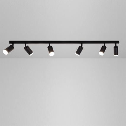 Brilagi - Kupatilska reflektorska svetiljka SELE 6xGU10/30W/230V IP44 crna