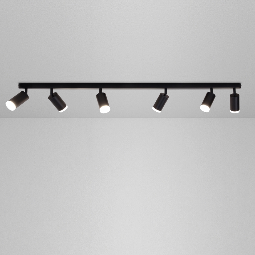 Brilagi - Kupatilska reflektorska svetiljka SELE 6xGU10/30W/230V IP44 crna