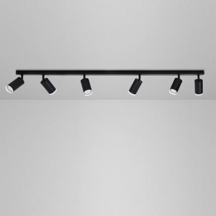 Brilagi - Kupatilska reflektorska svetiljka SELE 6xGU10/30W/230V IP44 crna