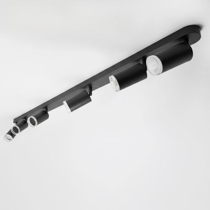 Brilagi - Kupatilska reflektorska svetiljka SELE 6xGU10/30W/230V IP44 crna