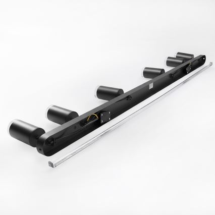 Brilagi - Kupatilska reflektorska svetiljka SELE 6xGU10/30W/230V IP44 crna
