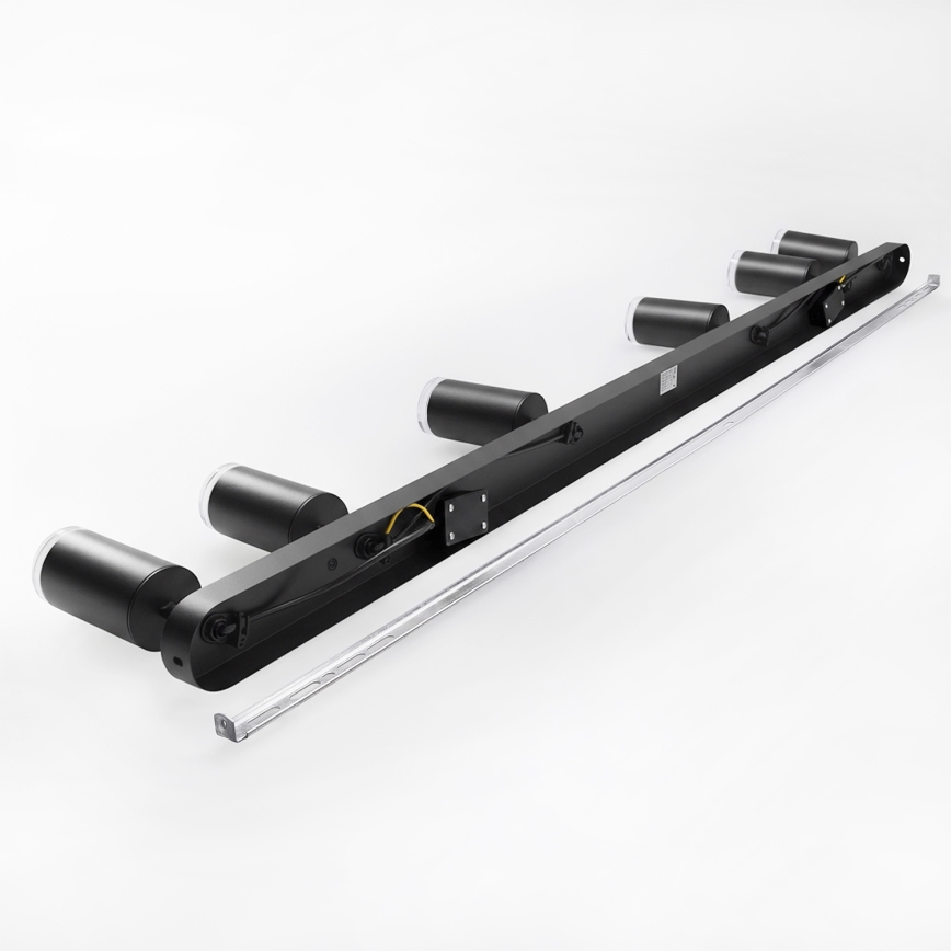 Brilagi - Kupatilska reflektorska svetiljka SELE 6xGU10/30W/230V IP44 crna