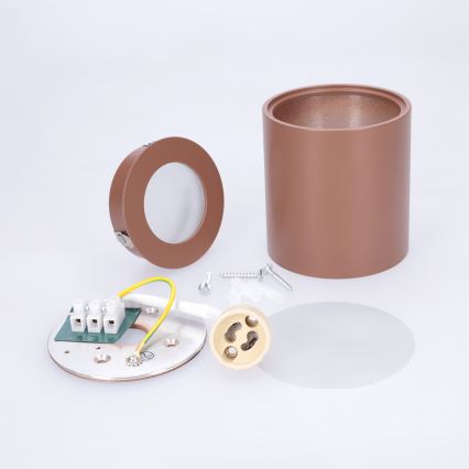 BRILAGI - Kupatilska spot svetiljka MIA 1xGU10/30W/230V 84x80 mm braon IP54