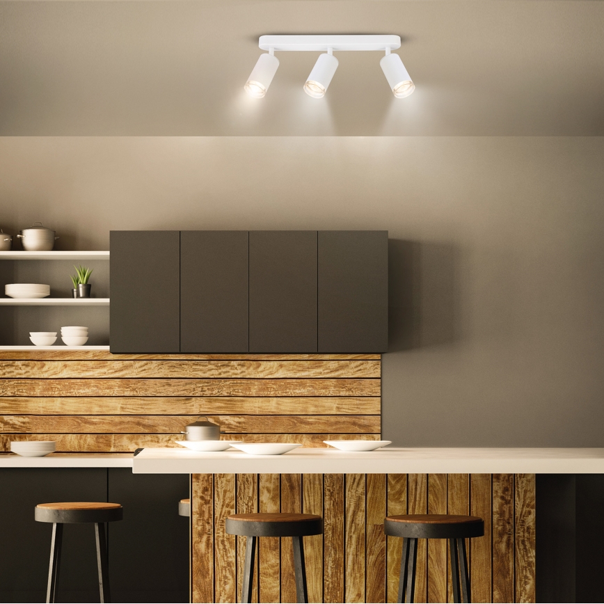 Brilagi - Kupatilska spot svetiljka SELE 3xGU10/30W/230V IP44 bela