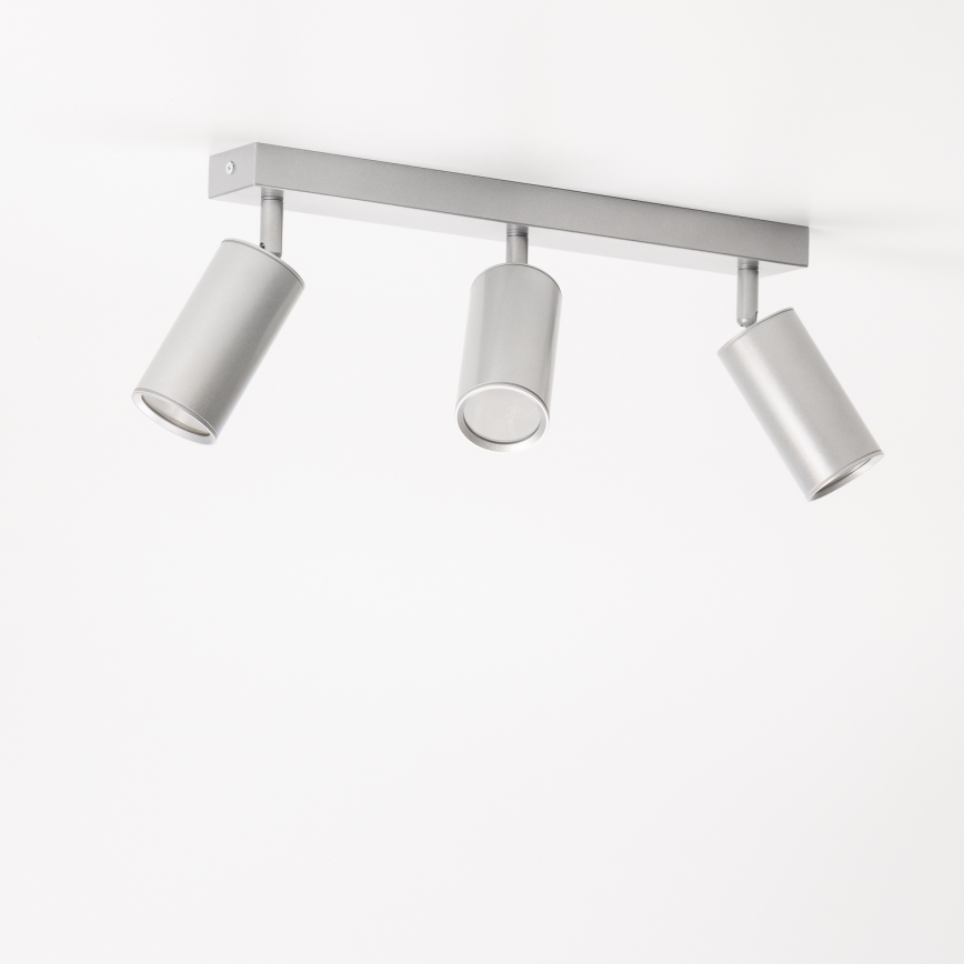 Brilagi - Kupatilska spot svetiljka SELE 3xGU10/30W/230V IP44 srebrna