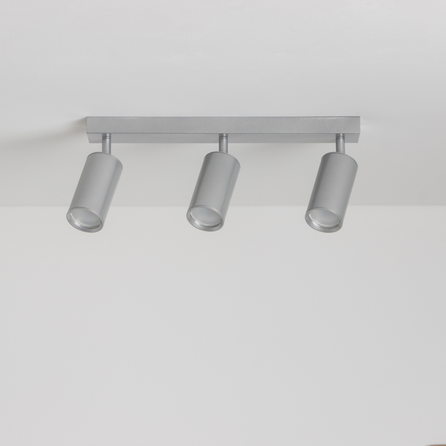 Brilagi - Kupatilska spot svetiljka SELE 3xGU10/30W/230V IP44 srebrna