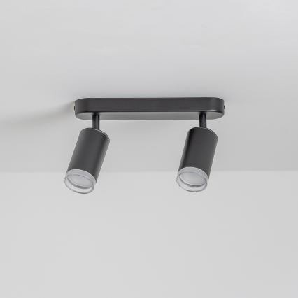 Brilagi - Kupatilsko spot svetlo SELE 2xGU10/30W/230V IP44 crna