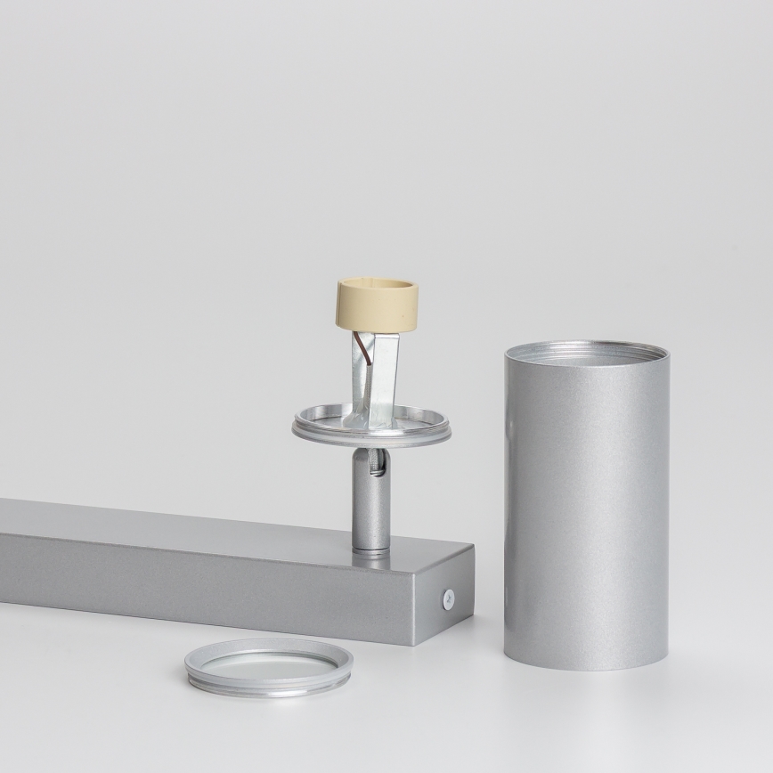 Brilagi - Kupatilsko spot svetlo SELE 2xGU10/30W/230V IP44 srebrno