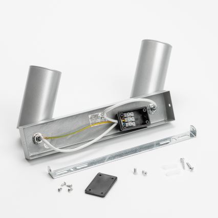 Brilagi - Kupatilsko spot svetlo SELE 2xGU10/30W/230V IP44 srebrno