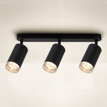 Brilagi - Kupatilsko spot svetlo SELE 3xGU10/30W/230V IP44 crno