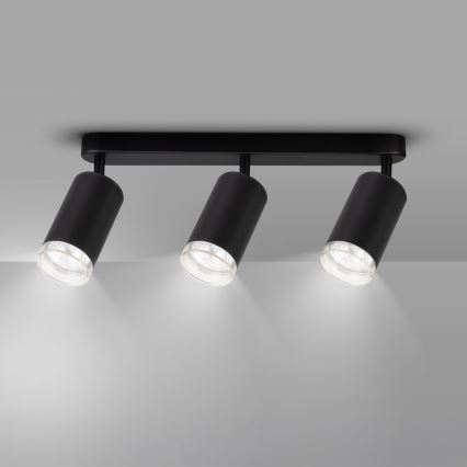 Brilagi - Kupatilsko spot svetlo SELE 3xGU10/30W/230V IP44 crno