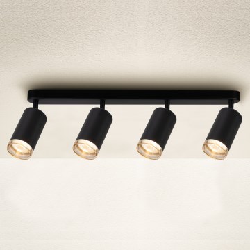 Brilagi - Kupatilsko spot svetlo SELE 4xGU10/30W/230V IP44 crna