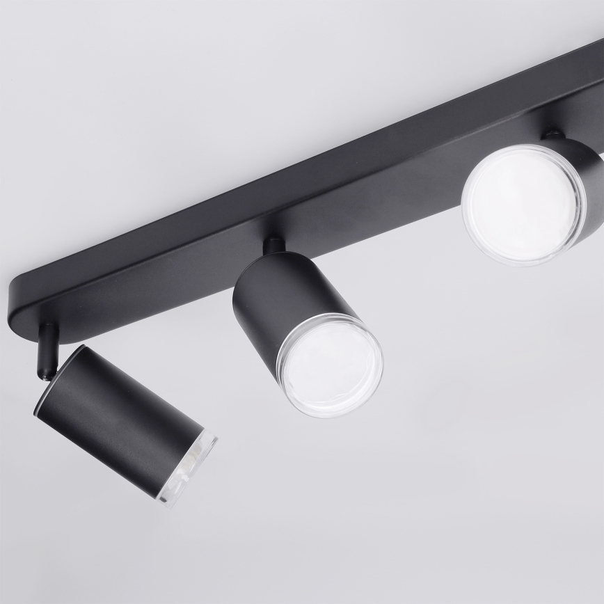 Brilagi - Kupatilsko spot svetlo SELE 4xGU10/30W/230V IP44 crna