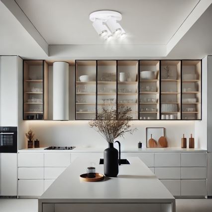 Brilagi - Kupatilsko spot svetlo SELE AQUA 4xGU10/30W/230V IP44 belo