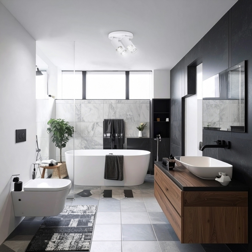 Brilagi - Kupatilsko spot svetlo SELE AQUA 4xGU10/30W/230V IP44 belo