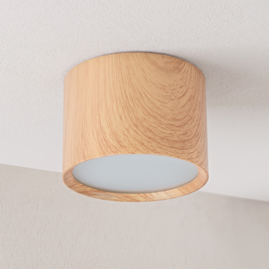 BRILAGI - Kupaonsko spot svetlo SMOOTH 1xGX53/15W/230V 60x82 mm u dekoru hrasta IP54