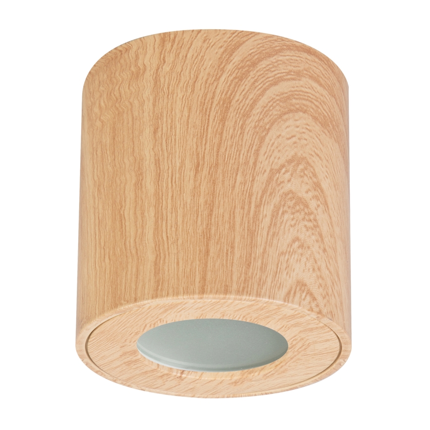 Brilagi - Kupatilsko spot svetlo MIA 1x GU10/30W/230V 84x80 mm u dekoru hrasta IP44