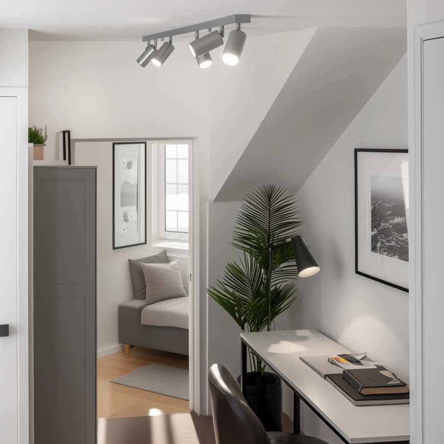 Brilagi - Kupatilsko ugradno spot svetlo SELE 6xGU10/30W/230V IP44 srebrno