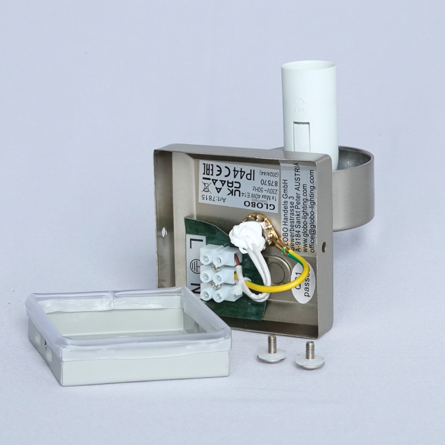 Brilagi - Kupatilsko zidno svetlo RAY 1xE14/40W/230V IP44