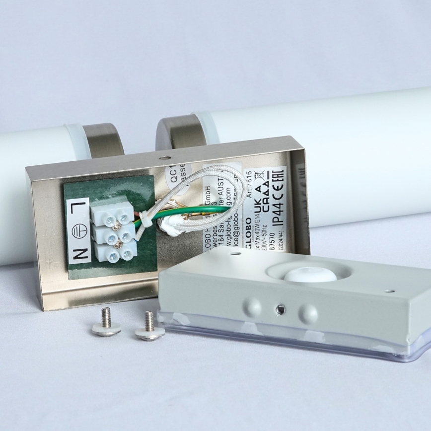 Brilagi - Kupatilsko zidno svetlo RAY 2xE14/40W/230V IP44