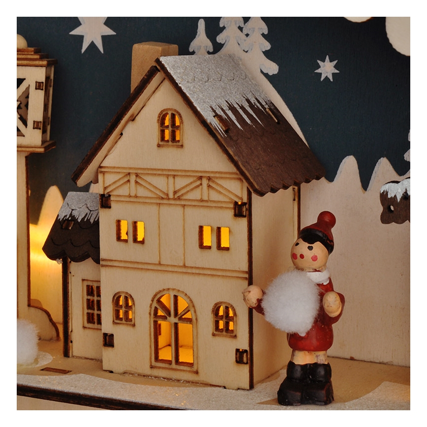 Brilagi - LED adventski kalendar LED/2xAA u obliku bora